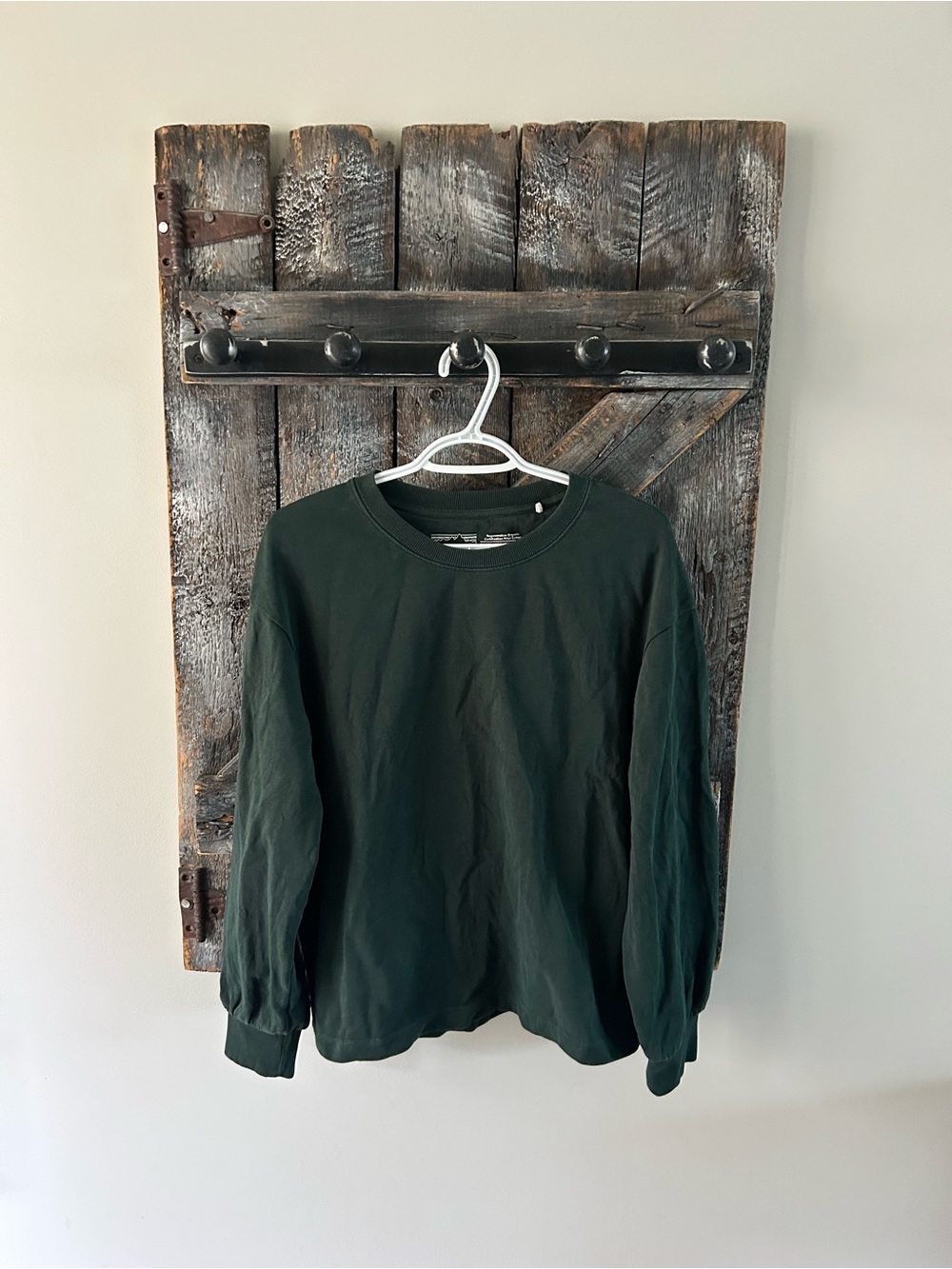 Women's Patagonia Long-Sleeve Crewneck Shirt - Dark Green
